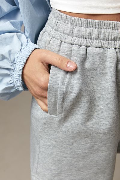 Вільні спортивні шорти - сірий цвет, M (є розміри) 80101 фото